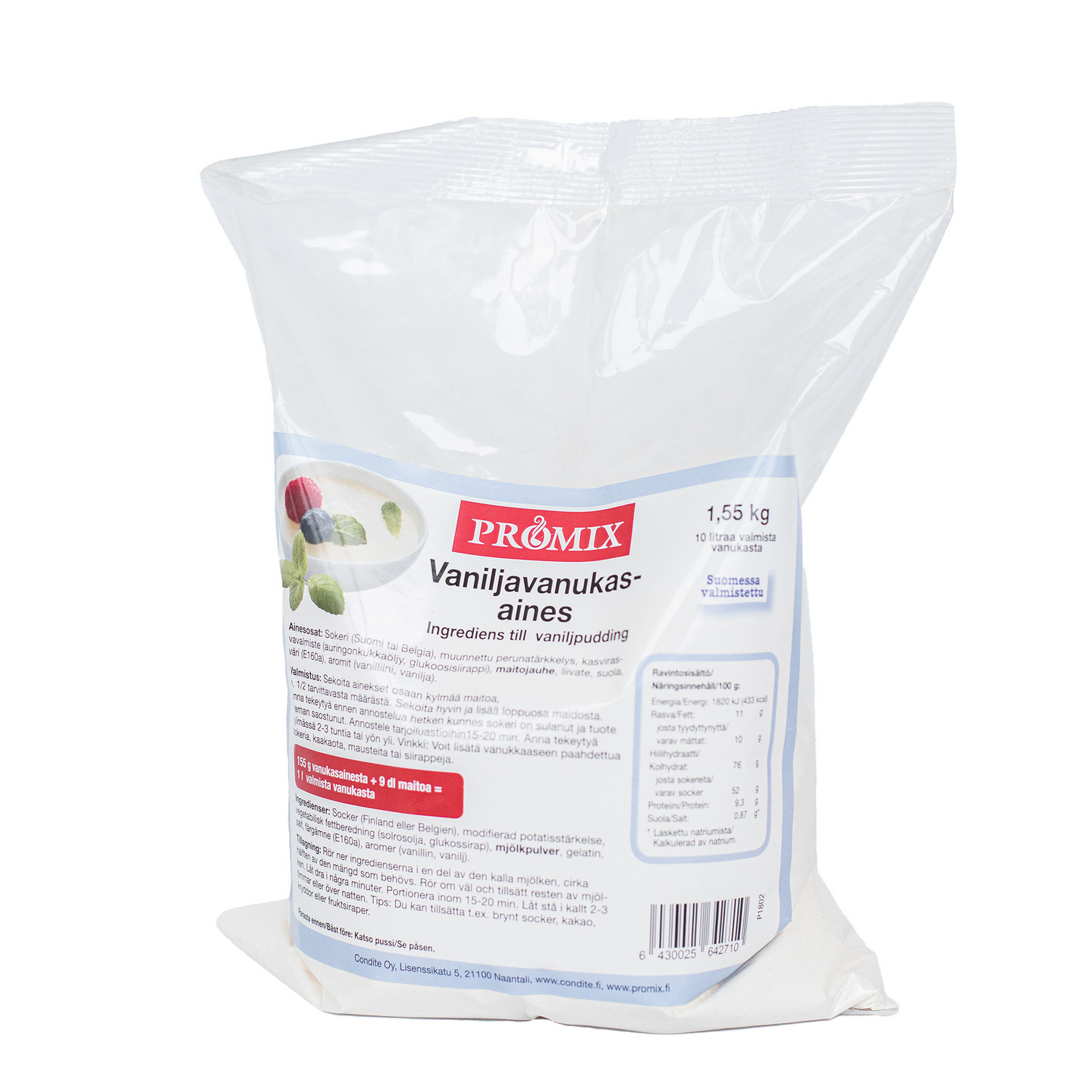 Promix Vaniljavanukas 1,55 kg 10 L