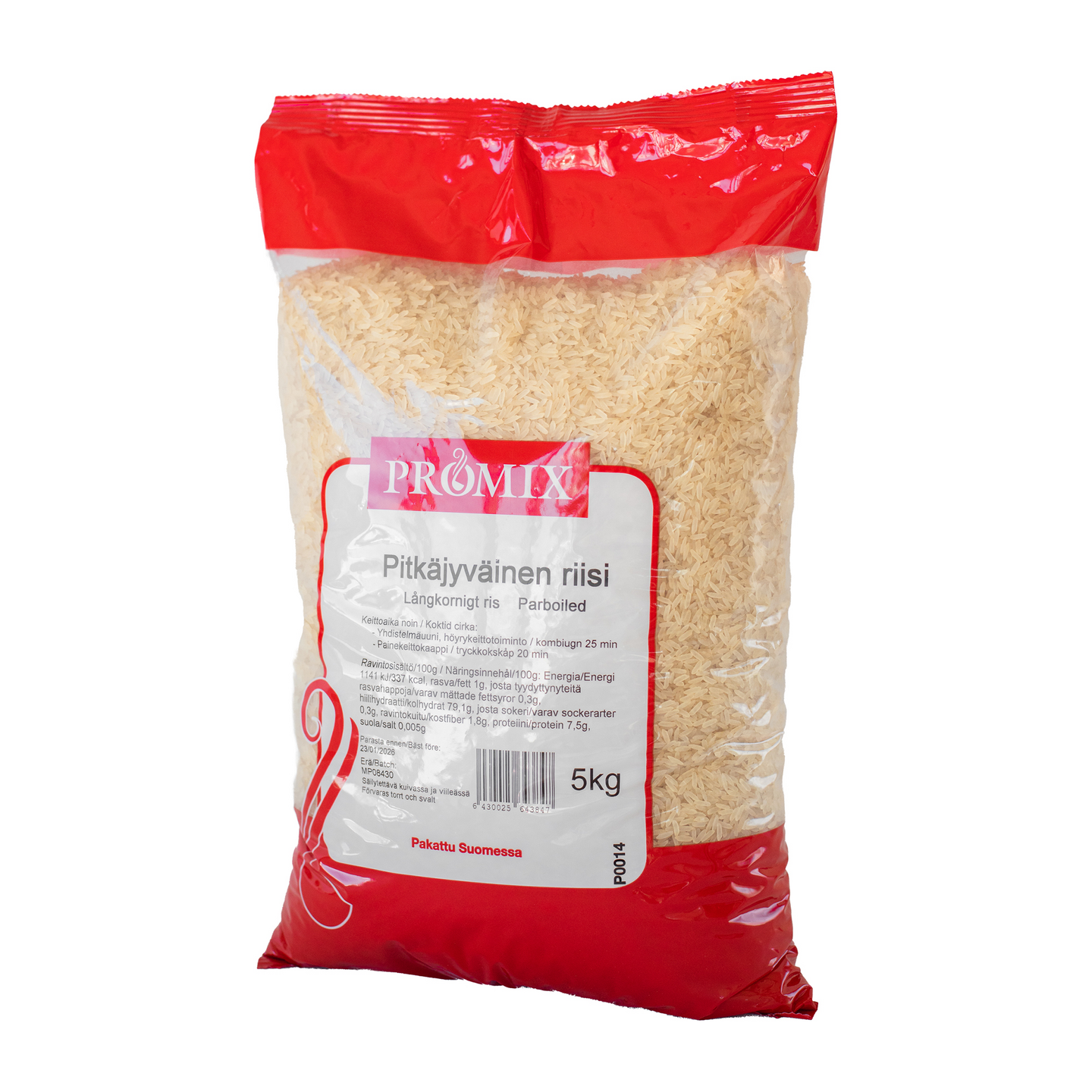 Promix Pitkäjyväinen riisi 5 kg