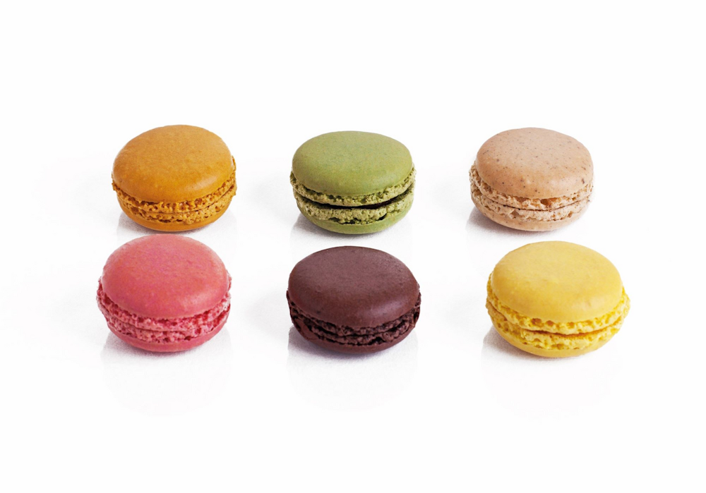 MF Macarons-lajitelma Classic 72x12g pakaste — HoReCa-tukku Kespro