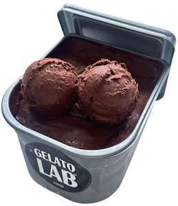 GelatoLAB-Espoo tumma suklaa jäätelö 2,5l vegaaninen