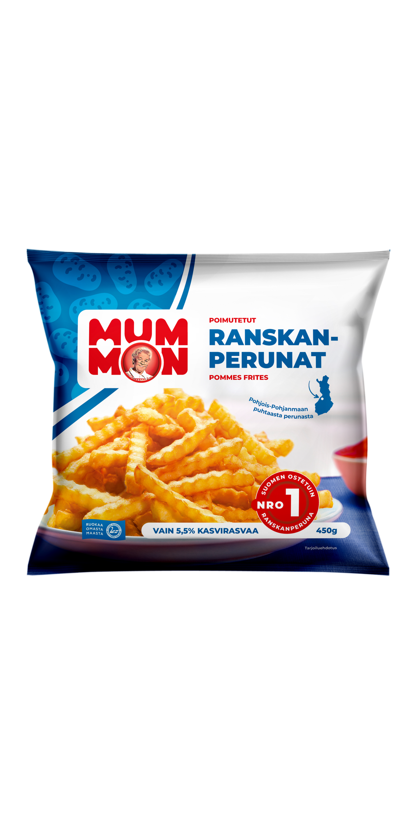 Mummon Ranskanperunat 450 g pakaste