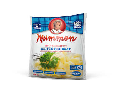 Mummon 400g aidot hetivalmiit keittoperunat pakaste