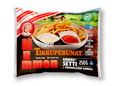 Mummon tikkuperunat 250g pakaste