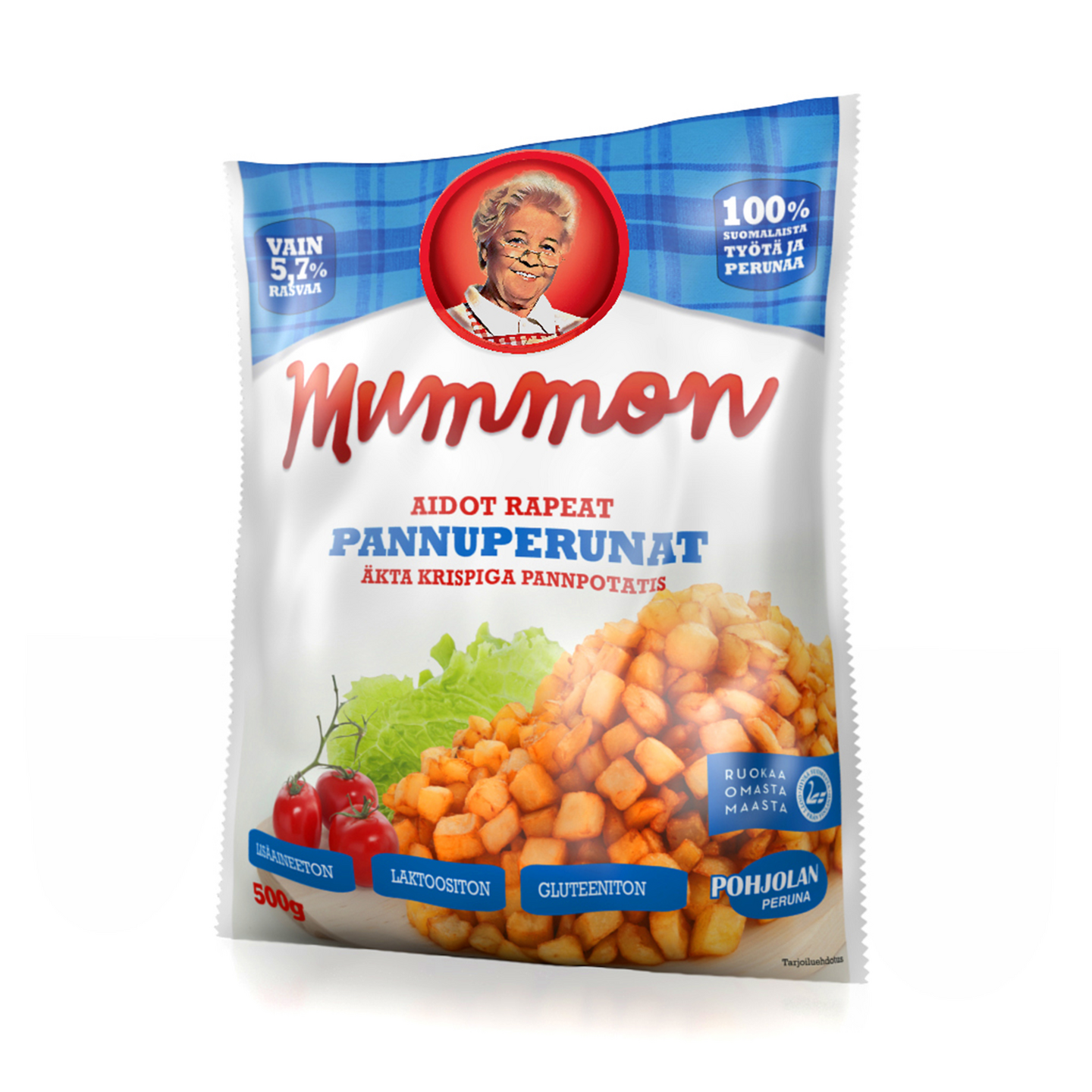 Mummon rapeat pannuperunat 500g