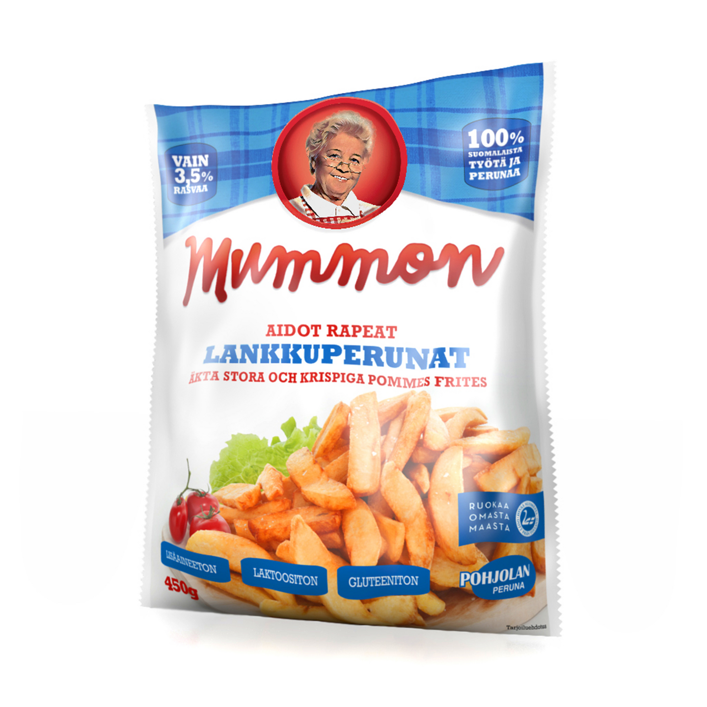 Mummon lankkuperunat 450g