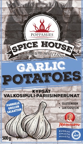 Poppamies Garlic potatoes 500g