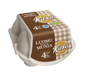 Kieku kananmuna L4 272g luomu