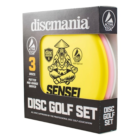 Discmania Active Soft Set frisbeegolf kiekkosetti