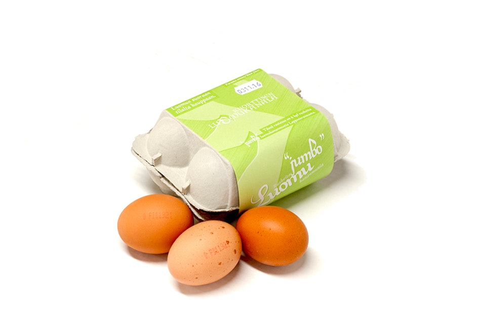 Kuorttinen kananmunat 6XL 408g luomu | K-Ruoka Verkkokauppa