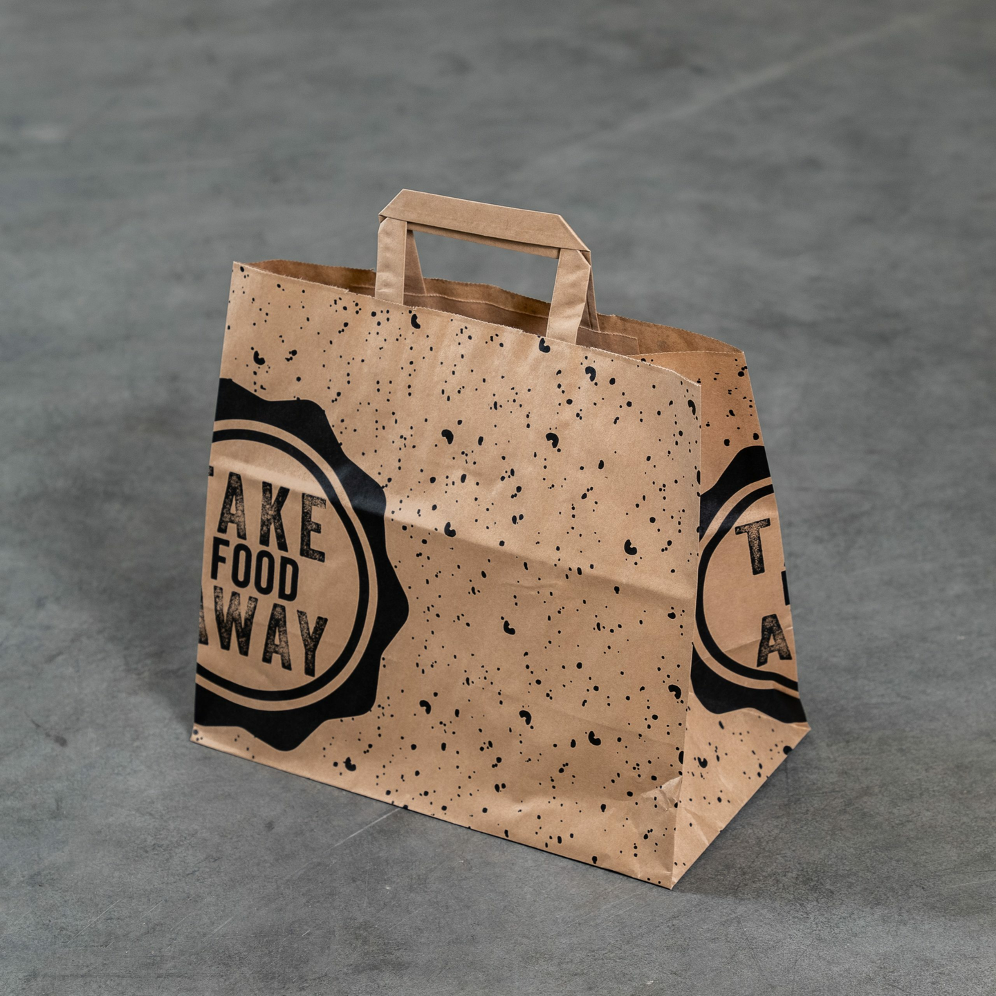 Noipack Take away -paperikassi 32x17x28cm ruskea 200kpl