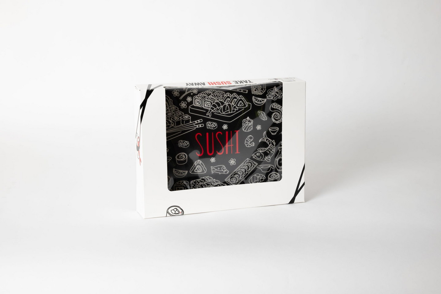 Noipack take away sushi box L, 31x23x5 cm, 25 kpl