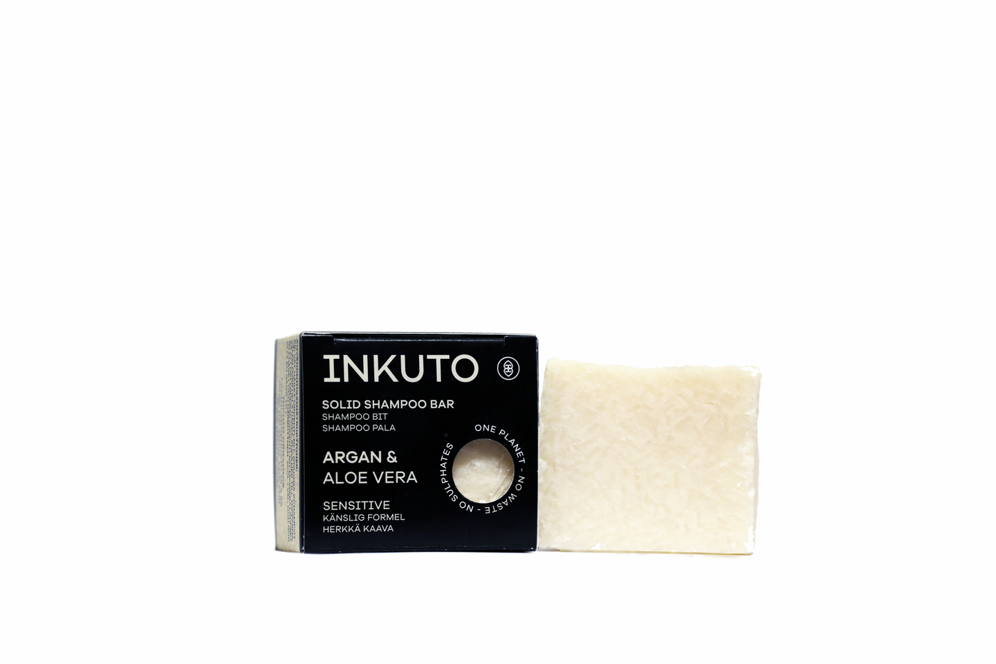 Inkuto palashampoo 55g Aloe herkille hiuksille KRuoka Verkkokauppa