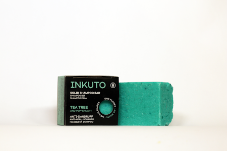 Inkuto palashampoo 55g Tea tree hilseileville hiuksille