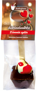 Prix Suklaalusikka Lämmin sydän 45 g