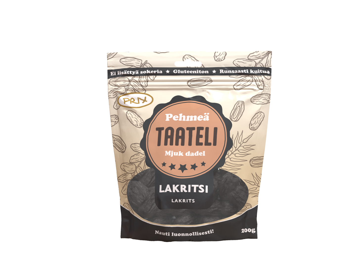 Prix pehmeä taateli 200g lakritsi