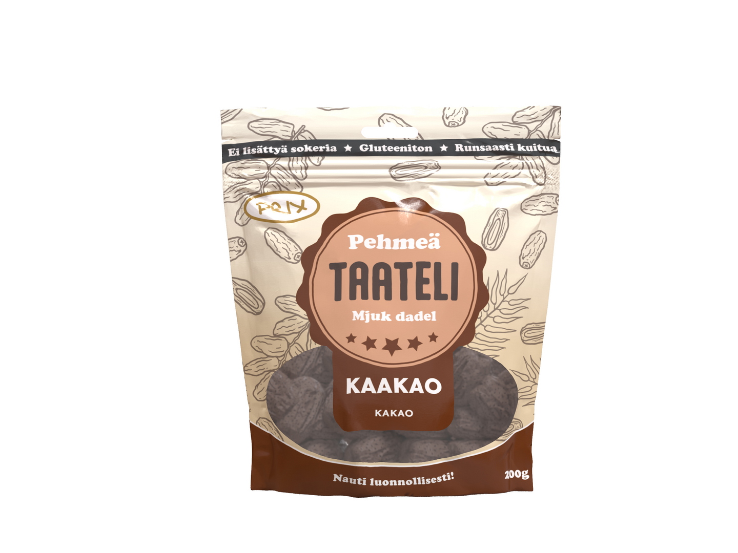 Prix pehmeä taateli 200g kaakao