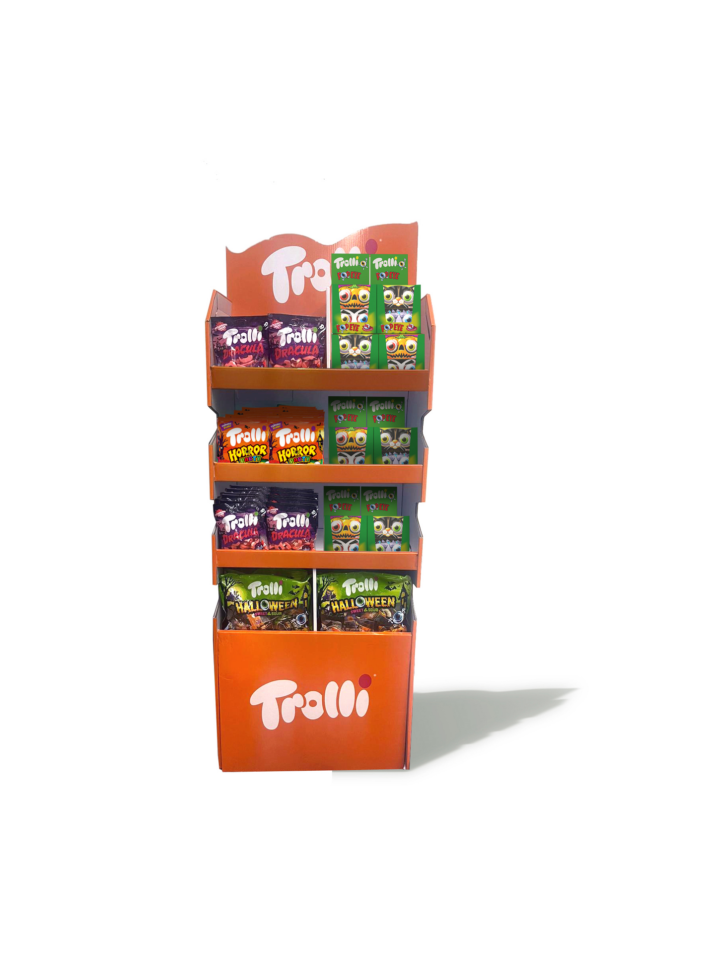 Trolli Halloween makeisia 38-360g 194kpl SEKQPA