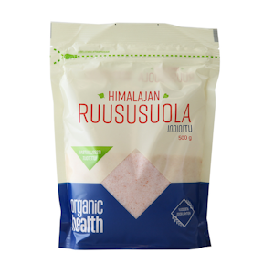 Organic Health Himalajan jodioitu ruususuola 500g