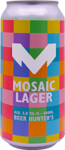 Mufloni Mosaic Lager olut 5% 0,44l