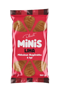 Deliciest Minis lihapiirakka 360g pakaste