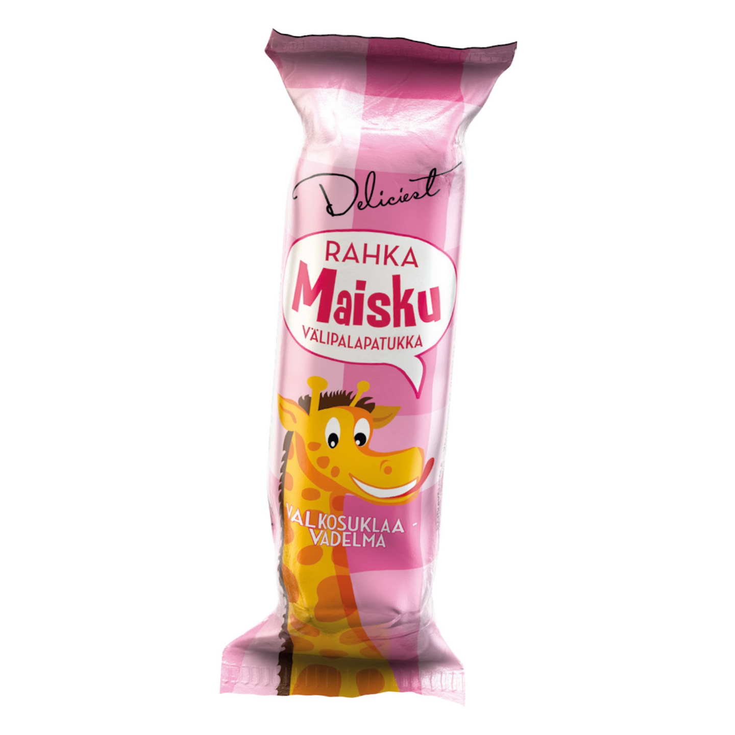 Deliciest Maisku rahkavälipalapatukka valkosuklaa-vadelma 38g