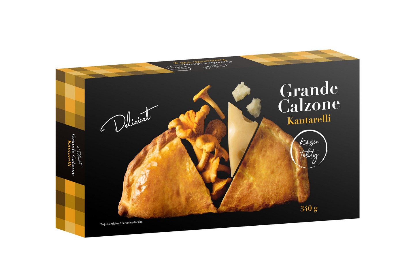 Deliciest Grande Calzone kantarelli 340g pakaste