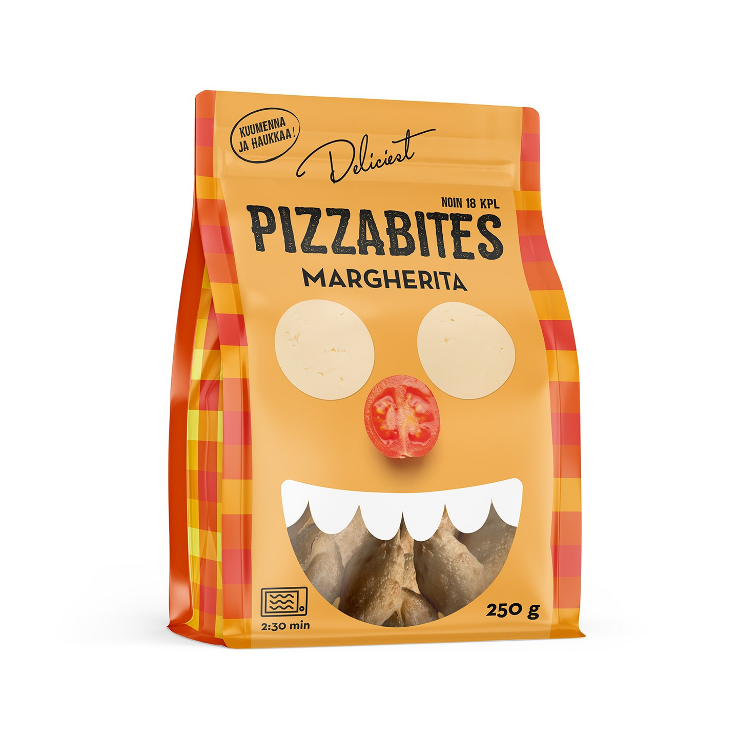 Deliciest pizza bites 250g margherita pakaste