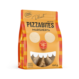 Deliciest pizza bites 250g margherita pakaste