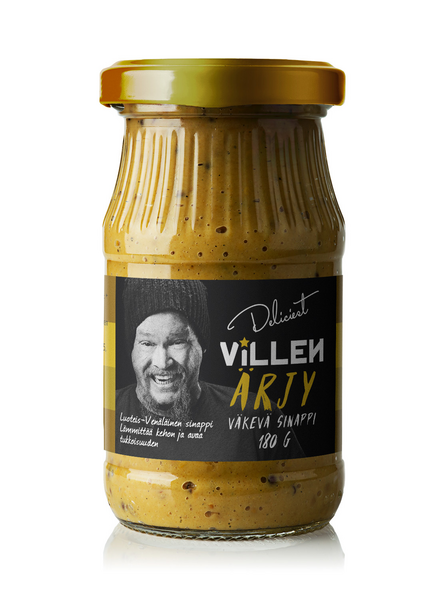 Deliciest Villen Ärjy väkevä sinappi 180g