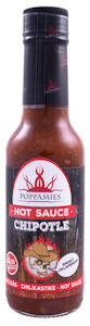 Poppamies Hot Sauce Chipotle savuchilikastike 150ml