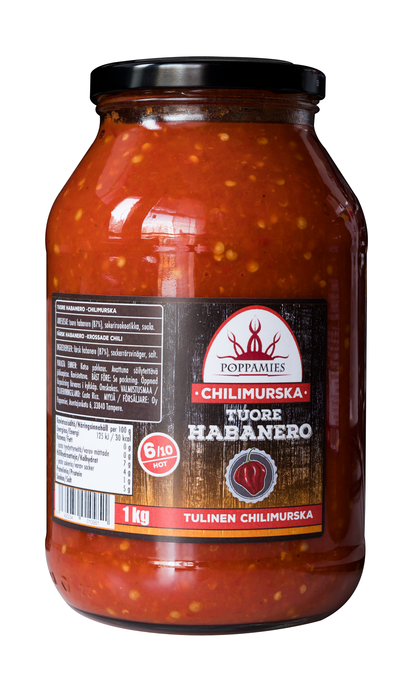 Poppamies habanero chilimurska 1kg