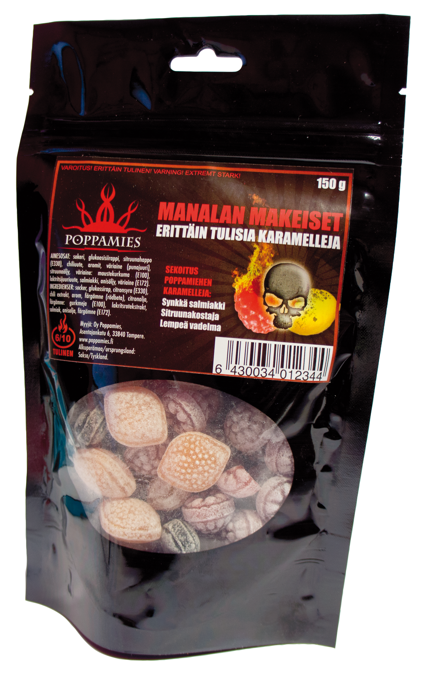 Poppamies Manalan makeiset 150g | K-Ruoka Verkkokauppa