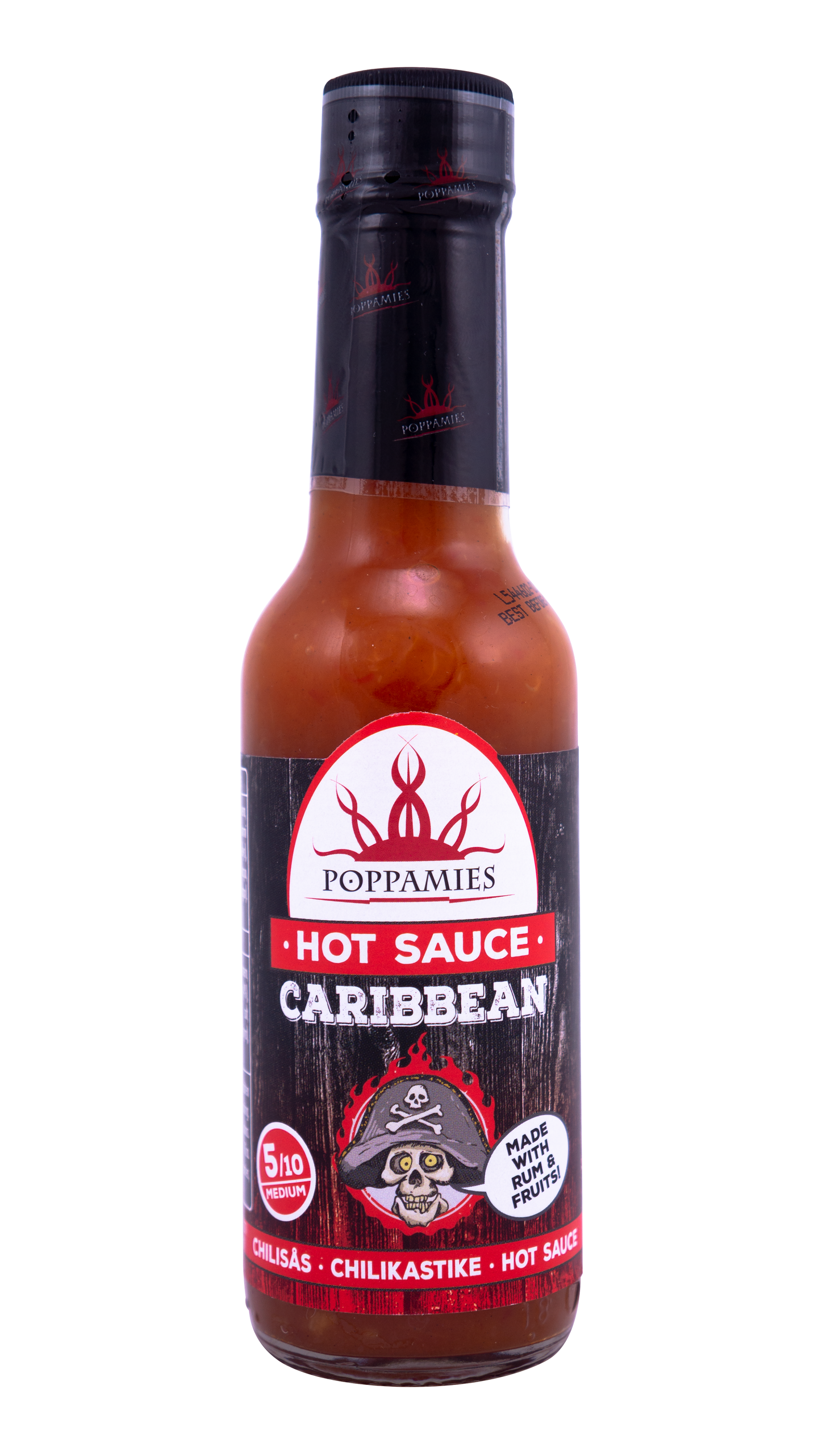 Poppamies Caribbean Hot chilikastike 147ml