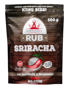 Poppamies Rub Sriracha mausteseos 500g