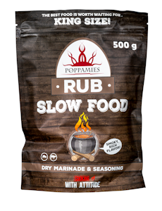 Poppamies Rub Slow Food mausteseos 500g