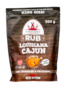 Poppamies Rub Louisiana Cajun mausteseos 500g