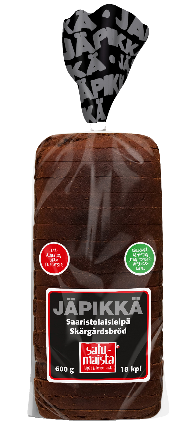 Satumaista Jäpikkä-saaristolaisleipä 600g