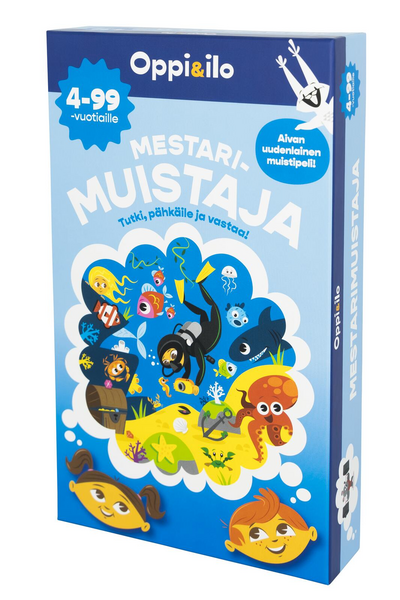 Mestarimuistaja-lautapeli 4-99 v