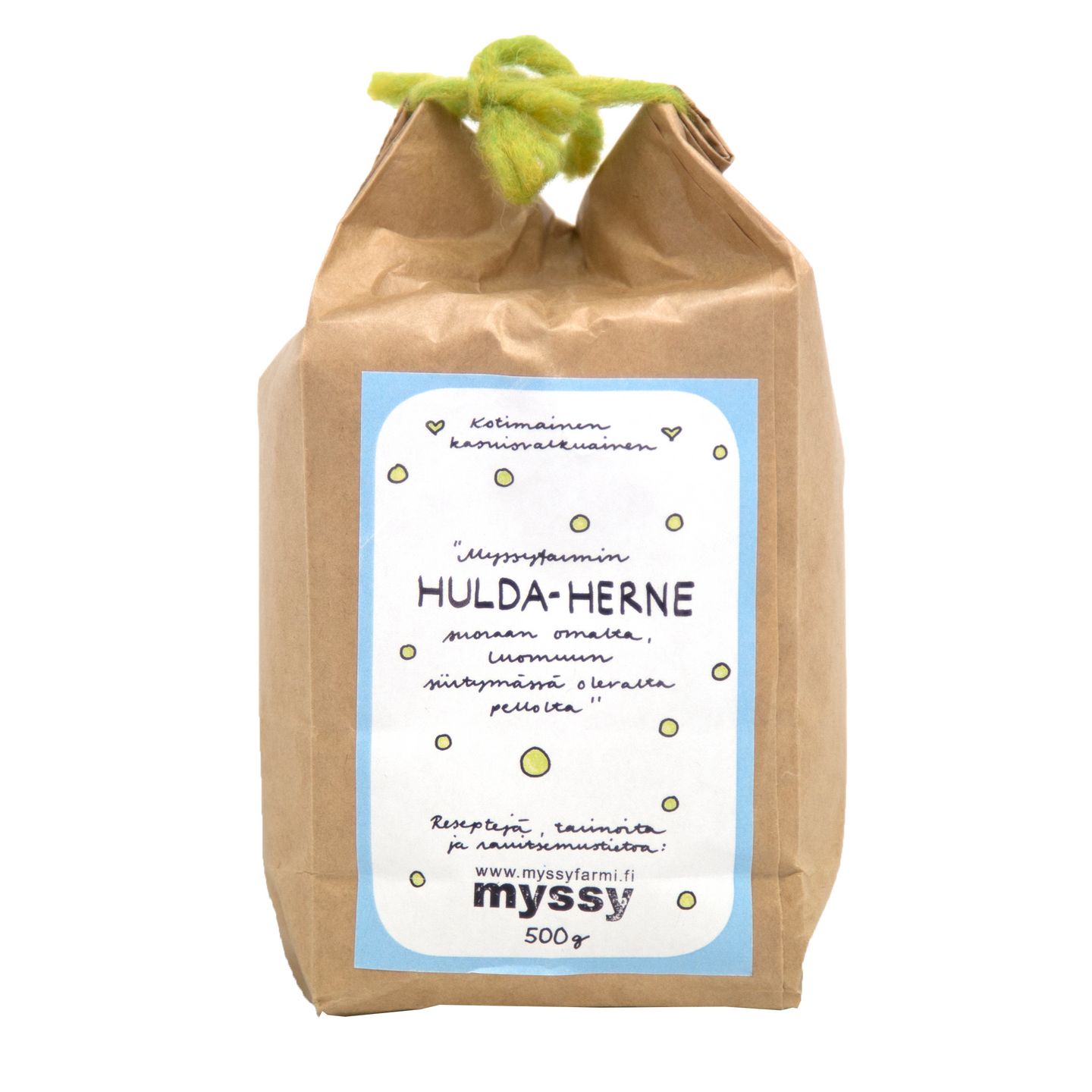 Myssyfarmin Luomu Hulda-herne 500g