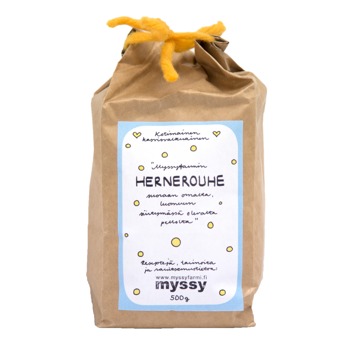 Myssyfarmin Luomu hernerouhe 500g