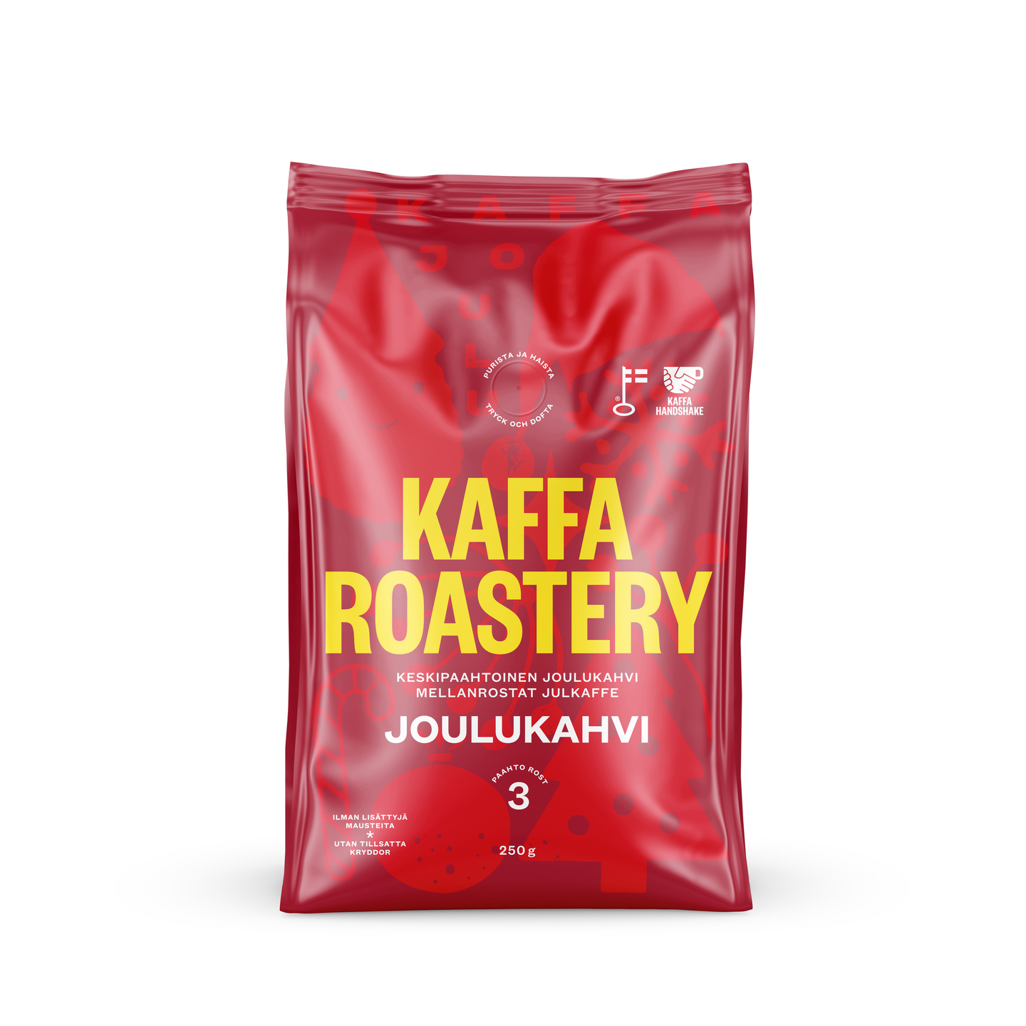 Kaffa Roastery Joulukahvi 250 g papukahvi