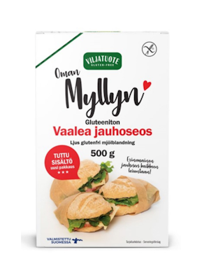 Viljatuote Vaalea gluteeniton jauhoseos 500g