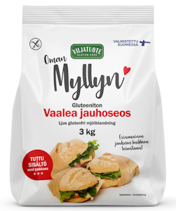 Virtasalmen Viljatuote Vaalea gluteeniton jauhoseos 3kg