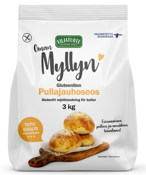 Virtasalmen Viljatuote Gluteeniton Pullajauhoseos 3kg