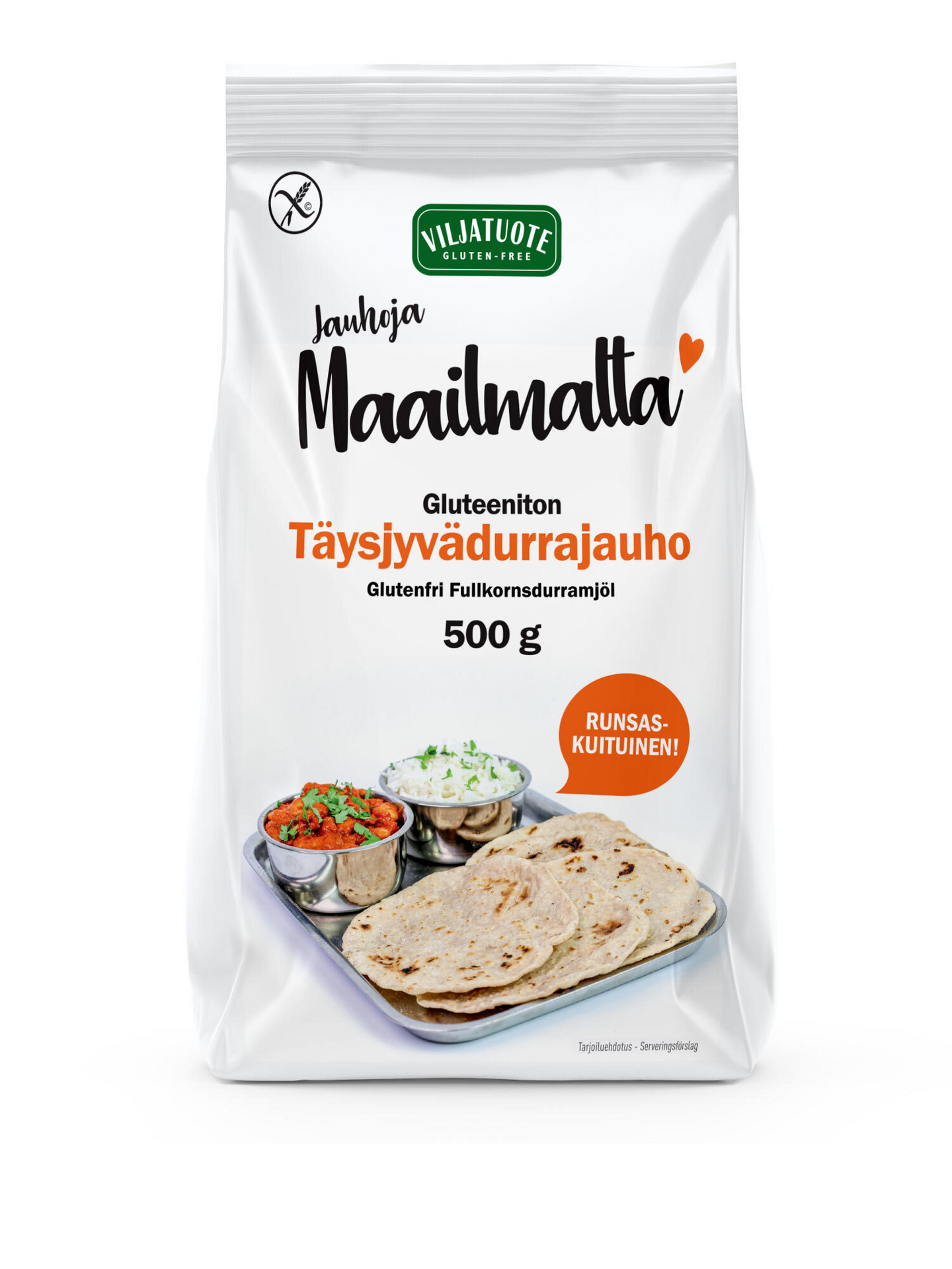 Viljatuote Täysjyvädurrajauho 500g