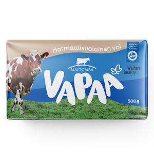 Maitomaa VAPAA Normaalisuolainen voi 500 g