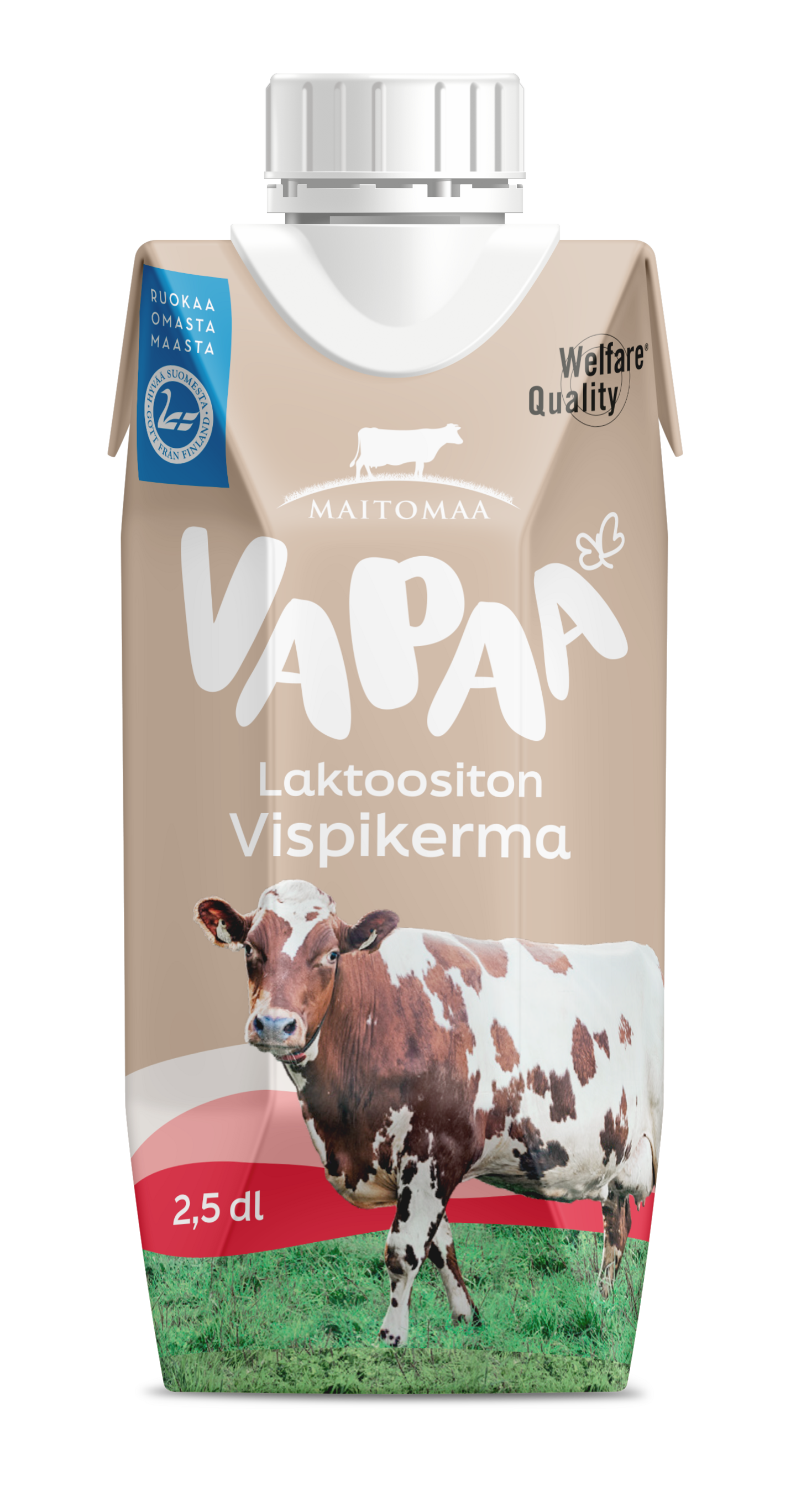 Maitomaa Vapaa vispikerma 2,5dl laktoositon