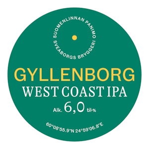 Suomenlinnan Panimo Gyllenborg Westcoast IPA 6,0% 30l