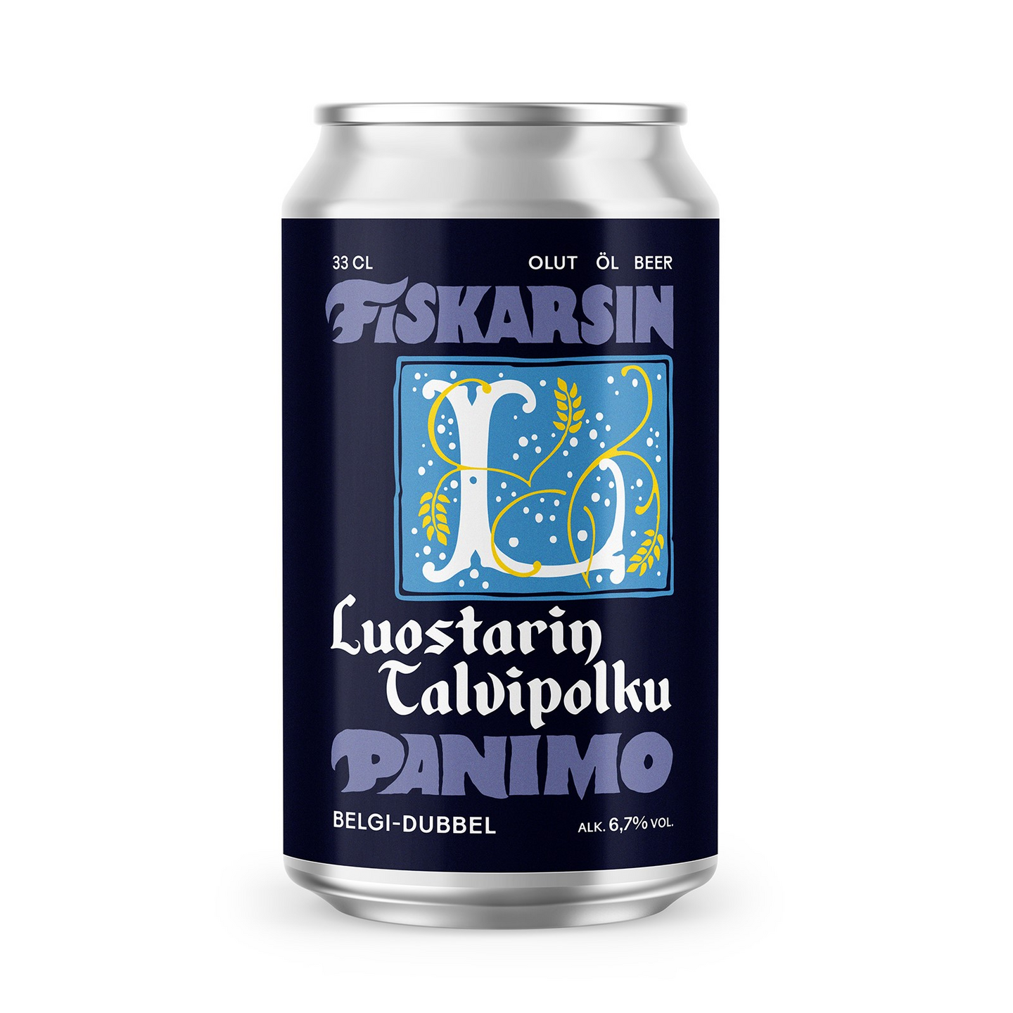 Fiskarsin Luostarin Talvipolku olut 6,7% 0,33l