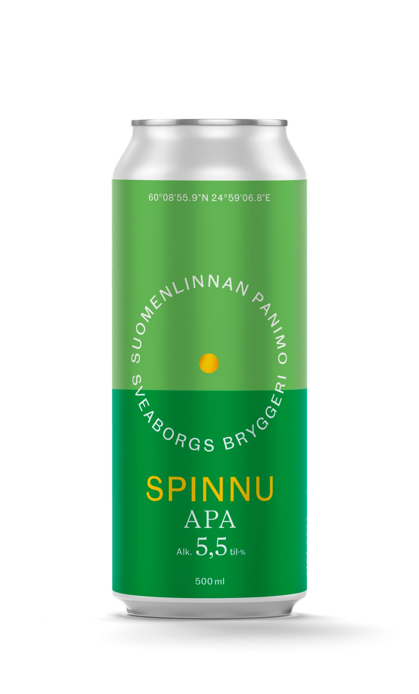 Suomenlinnan Panimo Spinnu APA olut 5,5% 0,5l